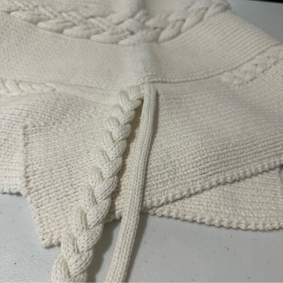 The Row Ivory Chunky Knit Tunic size XS / S Very Rare - Picture 14 of 16